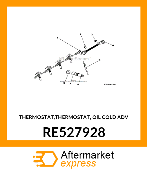 THERMOSTAT,THERMOSTAT, OIL COLD ADV RE527928