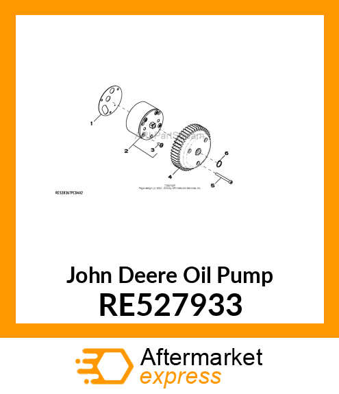 OIL PUMP RE527933