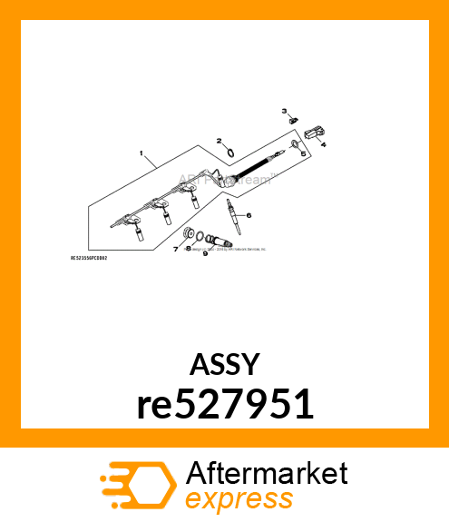 THERMOSTAT KIT, SERVICE MEDIUM PARA re527951