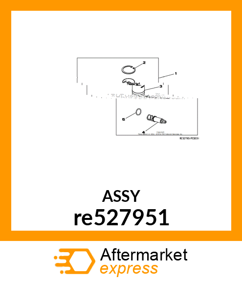 THERMOSTAT KIT, SERVICE MEDIUM PARA re527951