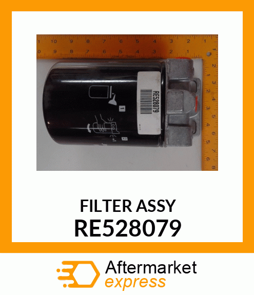 FILTER, ASSEMBLY, 2 MICRON RE528079