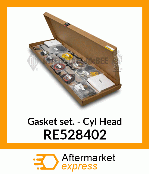 GASKET KIT, CYL HEAD REMOVAL TIER I RE528402