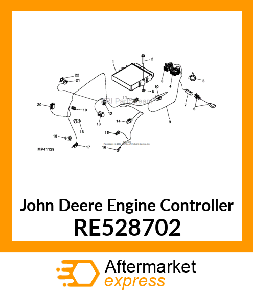 ENGINE CONTROLLER RE528702