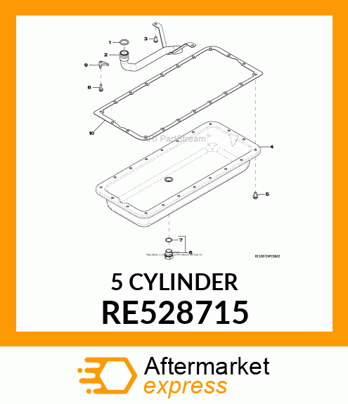 5 CYLINDER RE528715