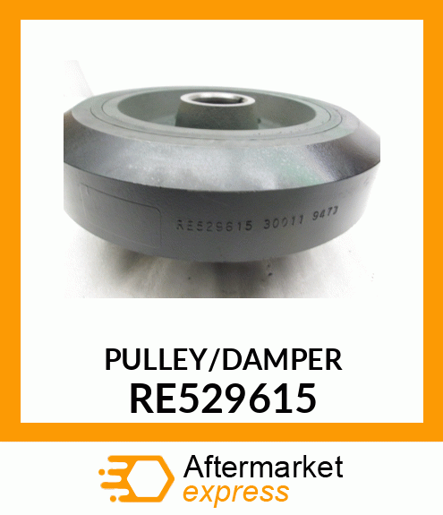 PULLEY WITH DAMPENER RE529615