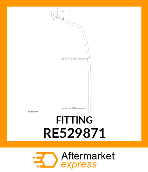 ELBOW FITTING RE529871