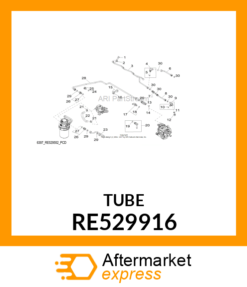 FUEL LINE RE529916