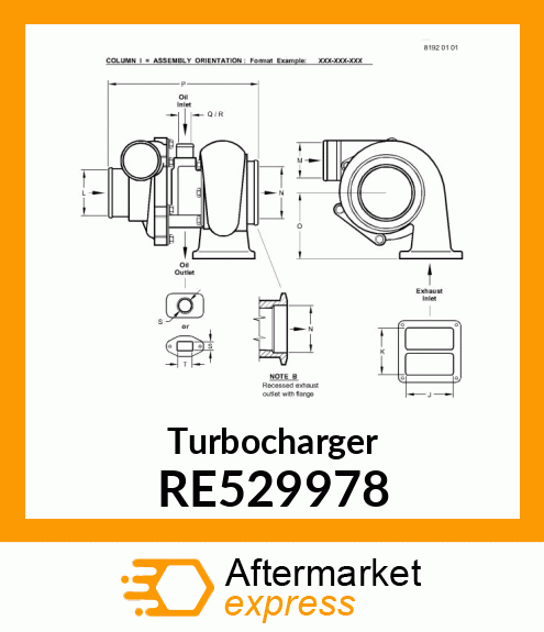 Turbocharger RE529978