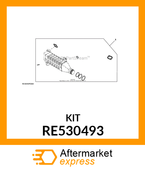 GASKET KIT RE530493