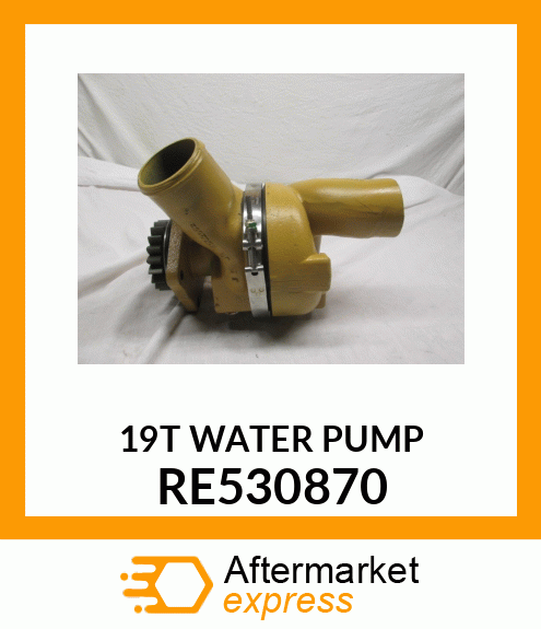 Water Pump - WATER PUMP,ASSEMBLY RE530870