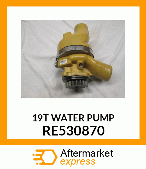 Water Pump - WATER PUMP,ASSEMBLY RE530870