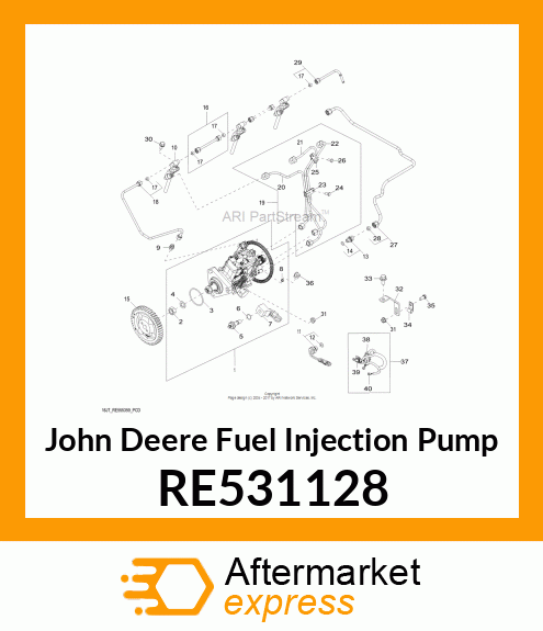 FUEL INJECTION PUMP RE531128