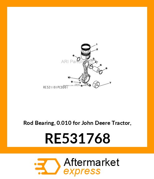 0.25MM UNDERSIZE RE531768