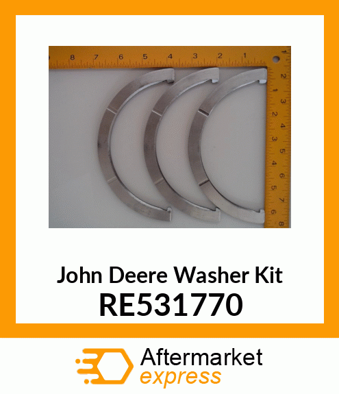 WASHER KIT, THRUST WASHER 0.18MM UN RE531770