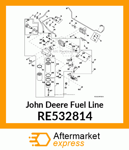 FUEL LINE RE532814