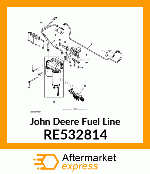 FUEL LINE RE532814