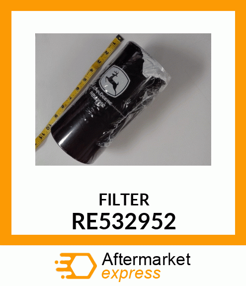 FILTER ELEMENT, FUEL FILTER RE532952