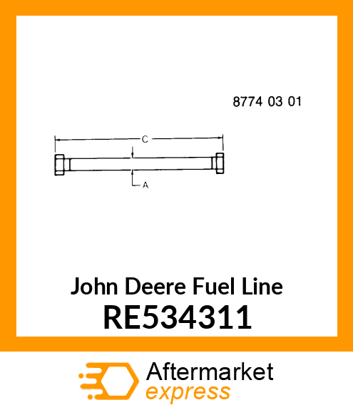 FUEL LINE RE534311
