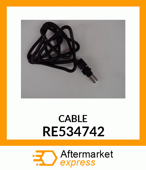 WIRING HARNESS,SPEED SENSOR RE534742