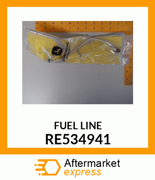 FUEL LINE,COMMON RAIL DRAIN RE534941