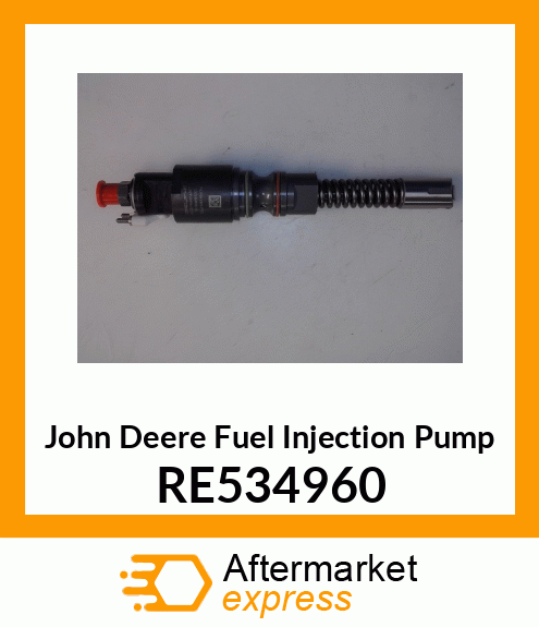 FUEL INJECTION PUMP, ELECTRONIC UNI RE534960