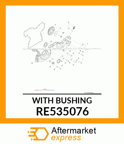 WITH BUSHING RE535076