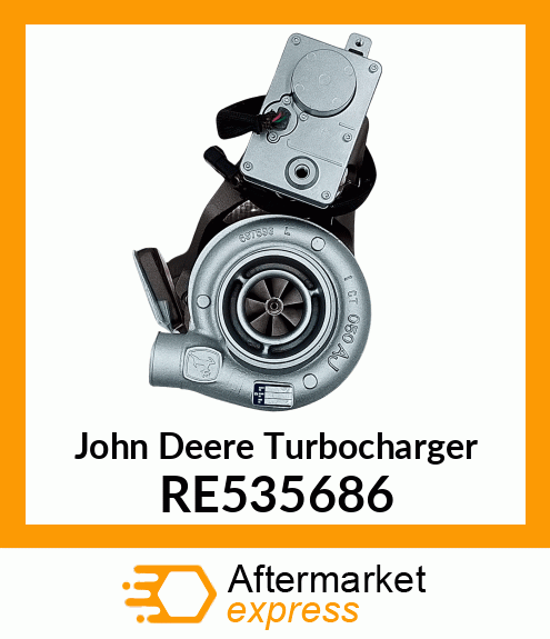 TURBOCHARGER, ROLLERLESS RE535686