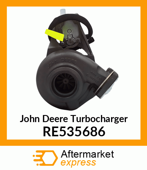 TURBOCHARGER, ROLLERLESS RE535686