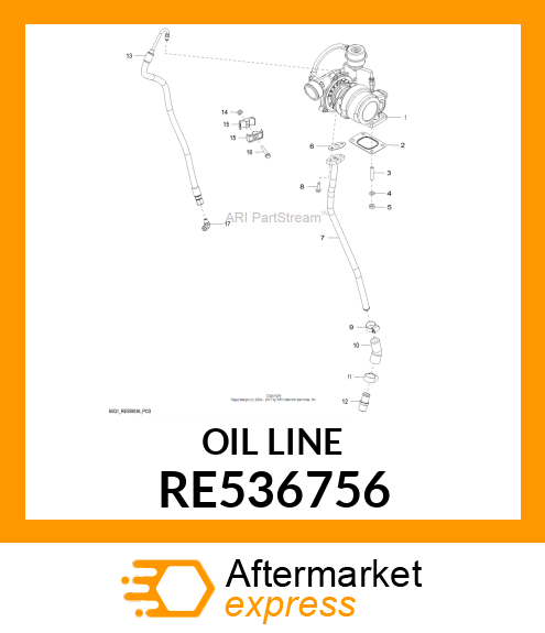 OIL LINE RE536756