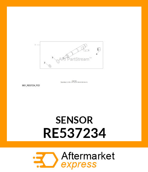 INJECTION NOZZLE RE537234