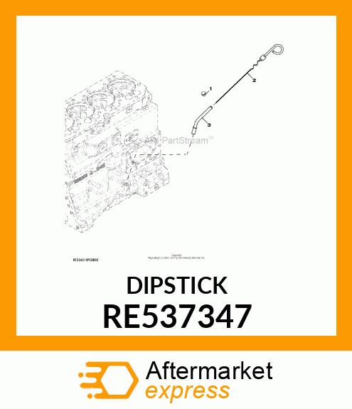 DIPSTICK,OIL RE537347