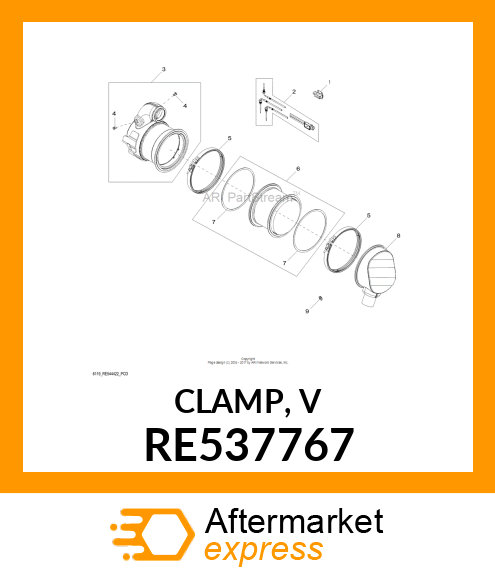 CLAMP, V RE537767