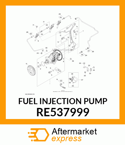 FUEL INJECTION PUMP RE537999