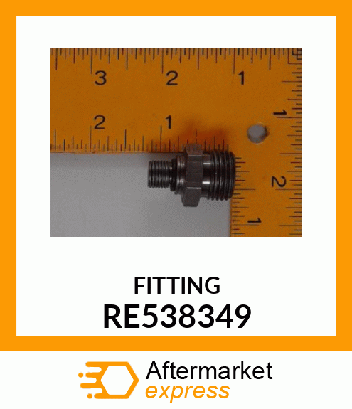 FITTING,ORFS, STRAIGHT, RE538349