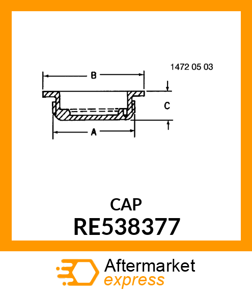 FILLER CAP, RE538377