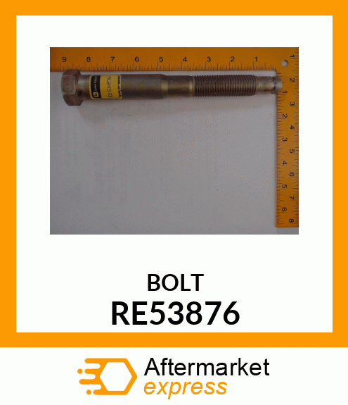 Spare part RE53876 + KIT, REAR WHEEL BOLT