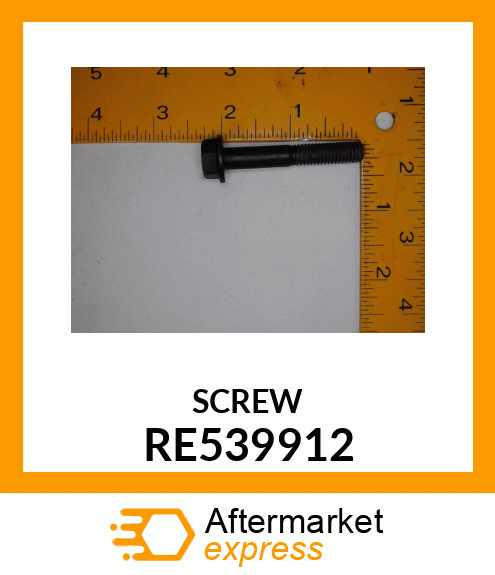 CAP SCREW,FLANGED HEAD RE539912