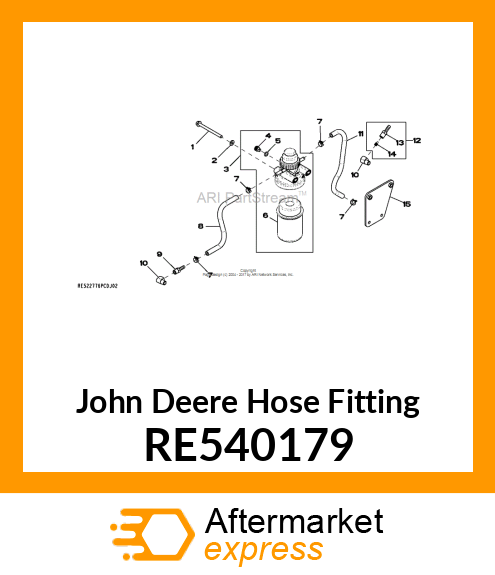 HOSE FITTING, RE540179