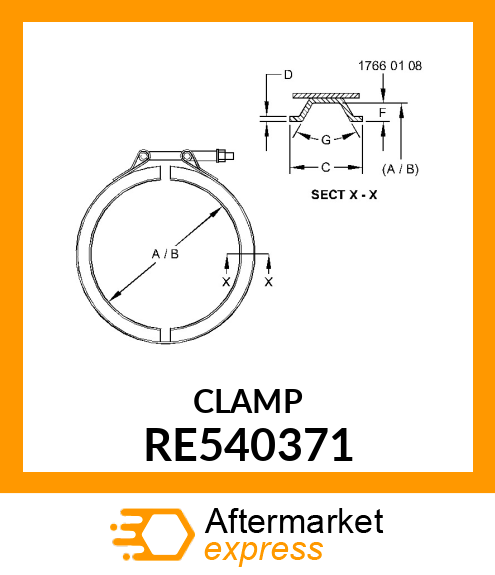 CLAMP, V RE540371