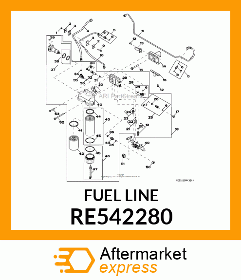 FUEL LINE RE542280