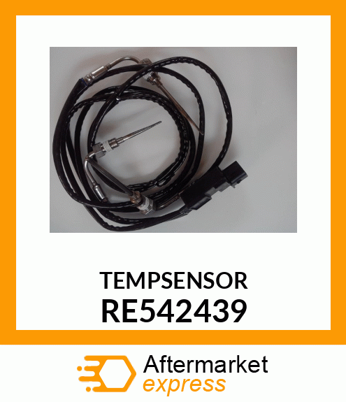 TEMPERATURE SENSOR,EXHAUST GAS #3 RE542439