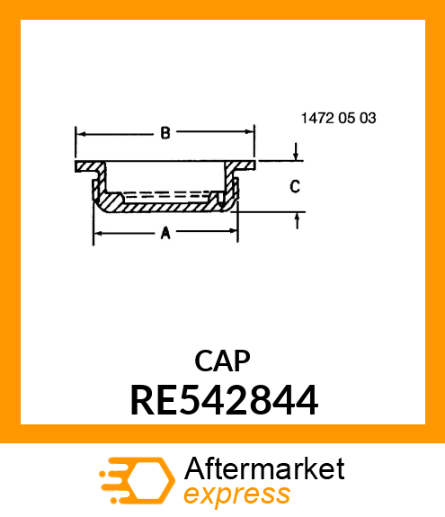 FILLER CAP,OIL RE542844