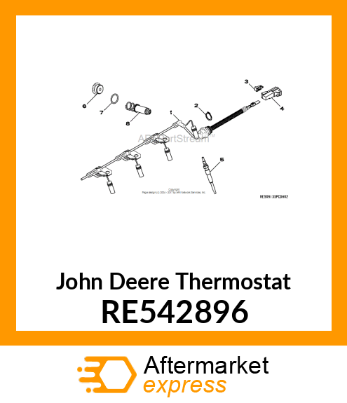 THERMOSTAT,OIL RE542896