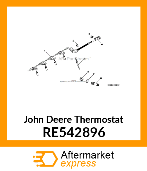 THERMOSTAT,OIL RE542896