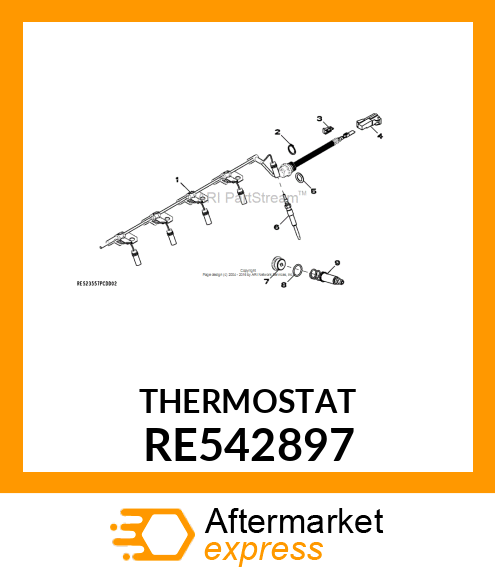 THERMOSTAT,OIL RE542897