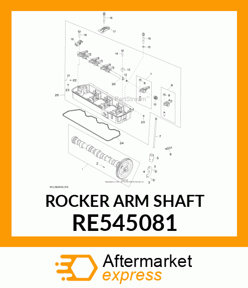 ROCKER ARM SHAFT RE545081