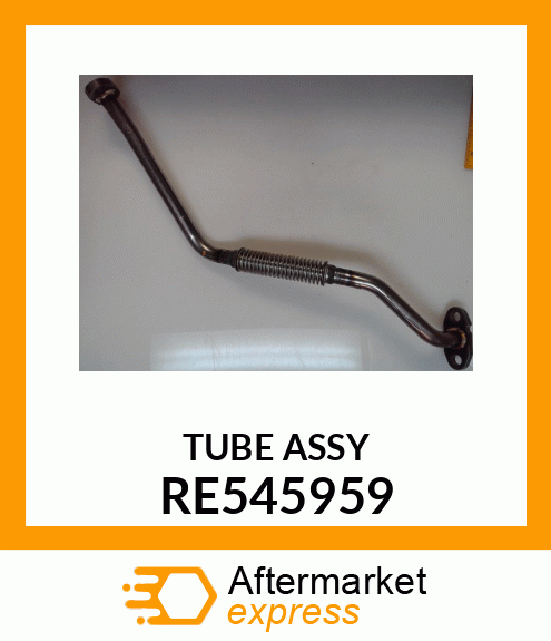 LINE,HP TURBO OIL DRAIN RE545959