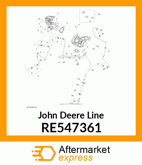 LINE,4045 IT4 EXHAUST THROTTLE RE547361