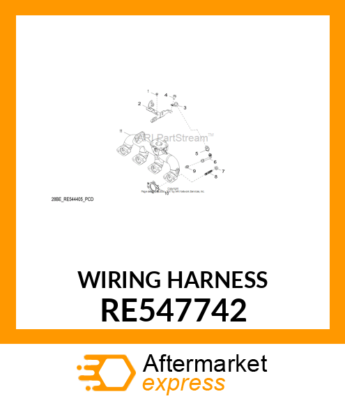 WIRING HARNESS RE547742