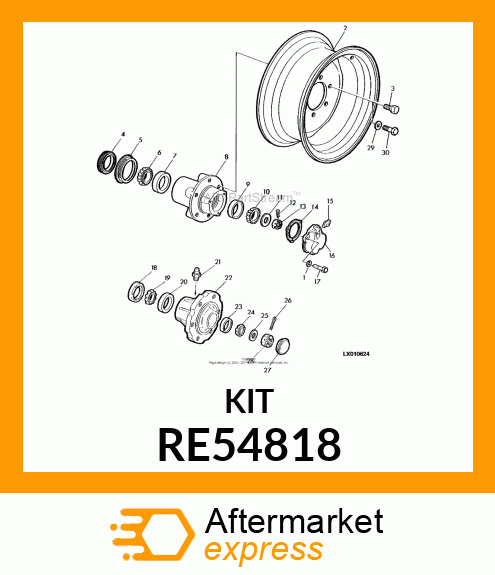 Bearing Kit RE54818